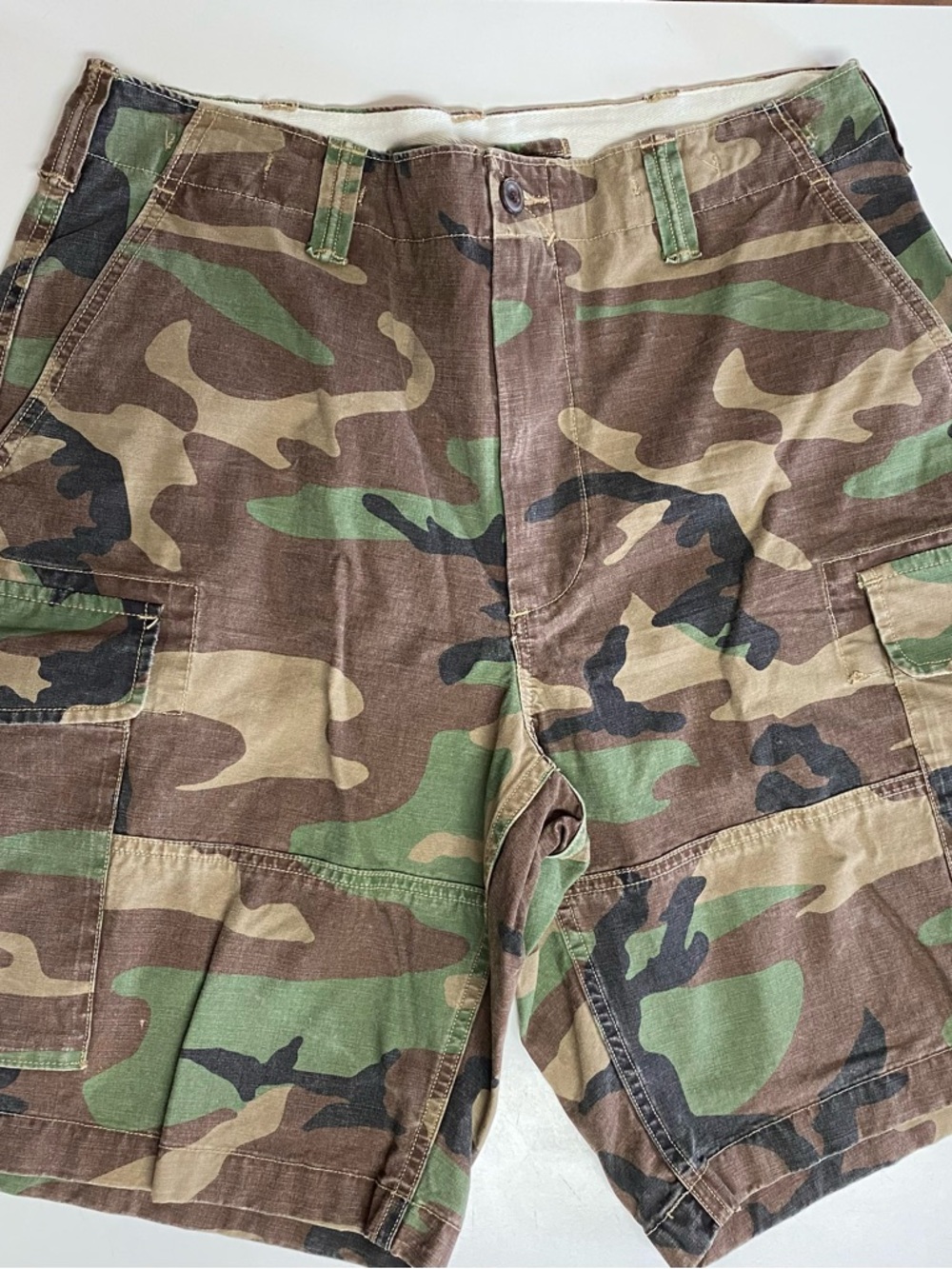 NEW Men Polo Ralph Lauren Cargo Shorts Size 32 Camouflage